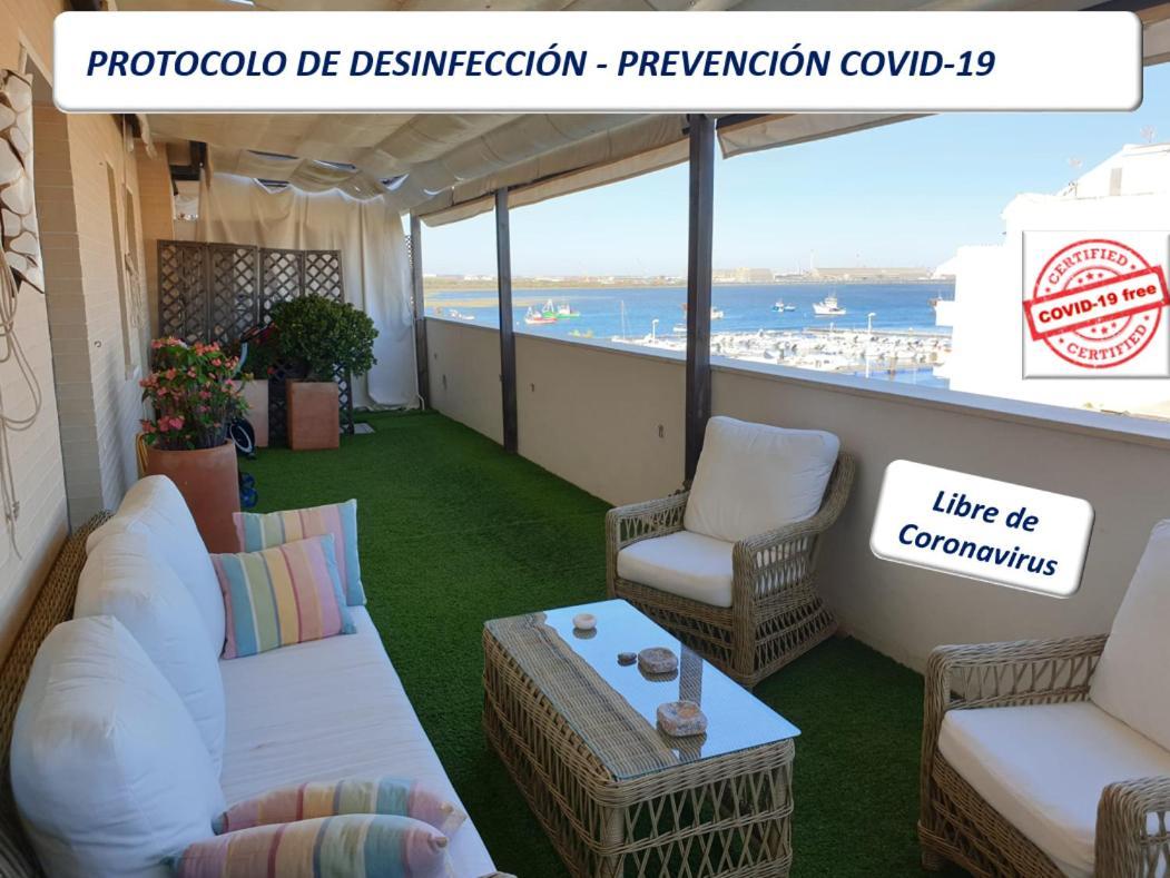 شقة Atico Con Vistas A La Ria De Punta Umbría المظهر الخارجي الصورة